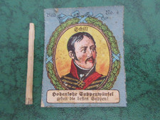 Reklamemarke :  Hohenlohe Haferflocken  Schill