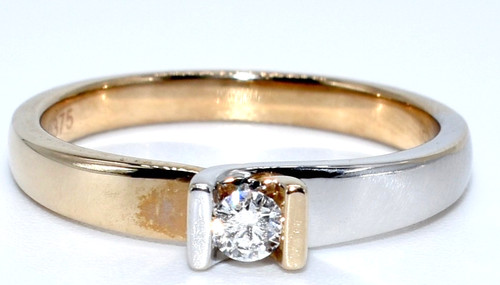 Solitär brillant ring - solitär,