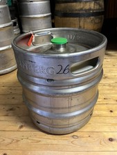 30l Bierfass, Kegfass, Getränkebehälter, Edelstahlbehälter