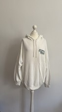 weißen oversized Hoodie von