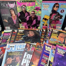 Lot of 23 Vintage WWF WWE WCW