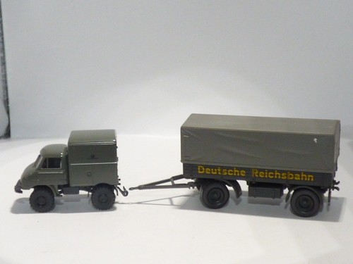 Brekina mercedes unimog - brekina, 1:87