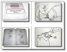Mercruiser GM V6 262 cid MCM 4.3L Alpha Bravo EFI Marine Engine Service Manual