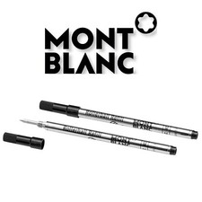 MontBlanc Rollerball Tintenschreiber Refill mine M Mystery Black Schwarz 2 Stk.