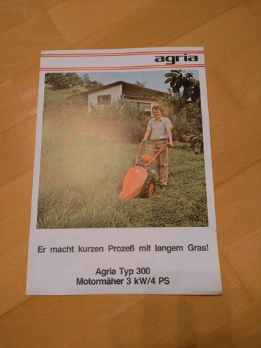 Agria 300 motormäher - agria,