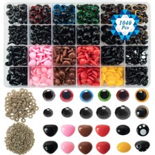 1040PCS Teddyaugen 6-20mm