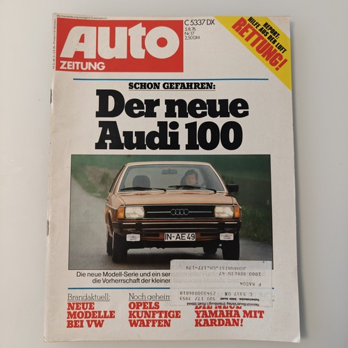 Auto zeitung 1976 - zeitung, audi