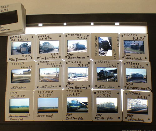 Slides locomotives - 25,