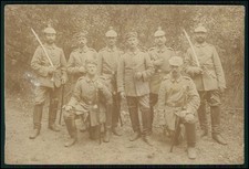 Foto AK 1.WK - Soldat aus