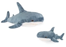 IKEA "BLAHAJ" Stofftier Hai graublau in zwei verschiedenen Größen