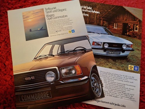 Opel commodore und gs - opel,
