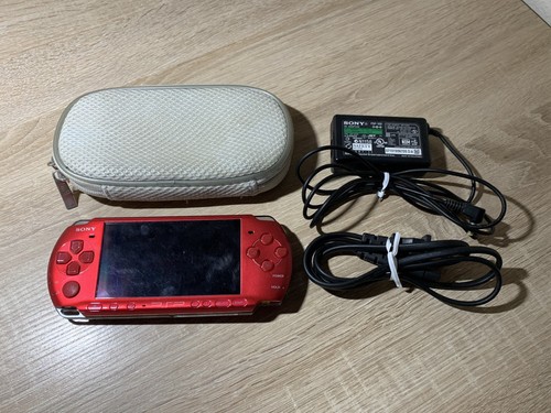 1487 sony psp - 1487, red