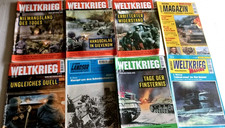 50 Weltkrieg Originalband Landser Doppelband Magazin  Romanhefte Romane Roman