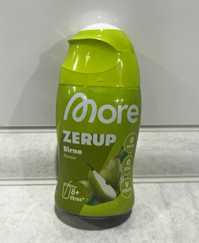 More zerup birne - more,
