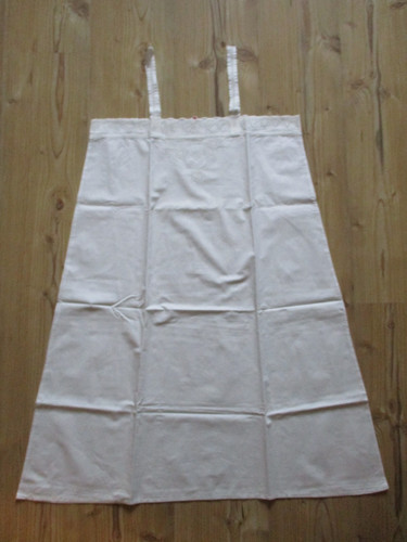 Antik nachthemd leinenstoff - antik,