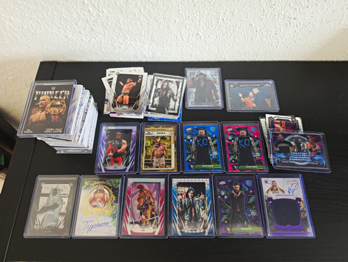 Wwe topps chrome - chrome, karten