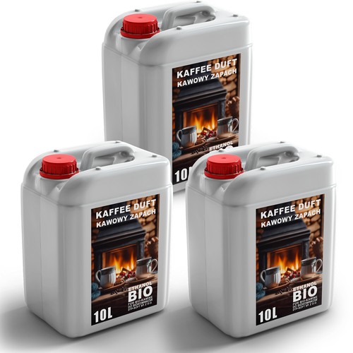 Liter bioethanol kaffeeduft - 30,