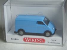 (KD-39) Wiking 033406 DKW Schnelllaster Kastenwagen hellblau in OVP