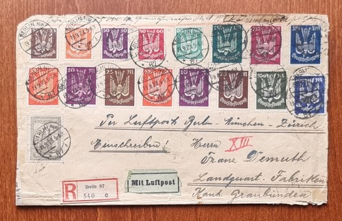 Luftpost vom 23 aus - vom, 19.9.23