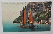 Alte AK  Gardasee Italien, echt gelaufen, gest. In RIVA Gardasee 1907