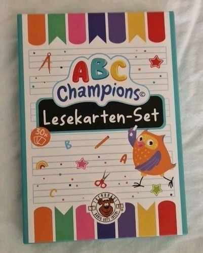Abc champions lesekarten - abc,