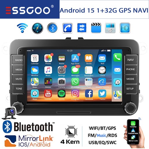 Apple carplay für vw - 7",