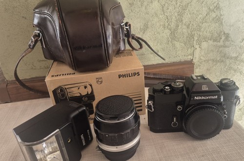 Nikkormat objektiv 55mm - -,