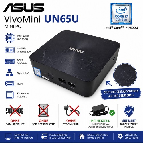 Asus vivomini un65u - asus,