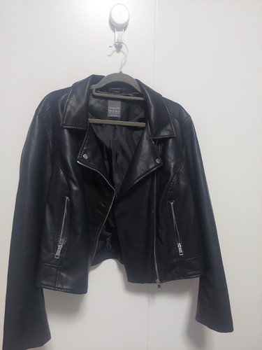 Lederimitat jacke kurz - /, /