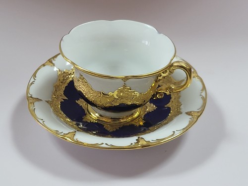 Meissen prunktasse form - meissen,