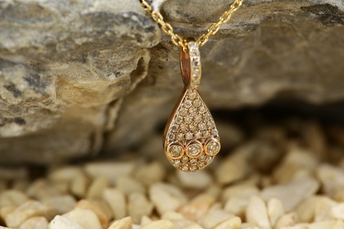 Brillant collier 750 - 0,20,