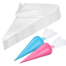 XMBYGEY Spritzbeutel Einweg 100 Stück Spritzbeutel Einweg 30×20cm groß