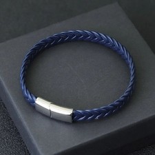 Herren Armband Schwarz Echtes