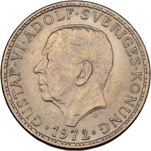 Schweden kroner 1972 gustaf - schweden,