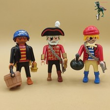Playmobil Crew-Piratenschiff-Schatzinsel-Seeleute-Korsaren Freibeuter