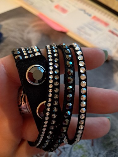 Swarowski armband schwarz - swarowski,