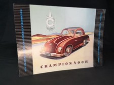 Champion 400 H. - [Faksimile