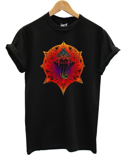 Shirt ganesh mandela schwarz - ganesh,