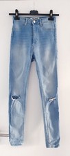 Jeans Jeanshosen Tally Weijl blau hellblau Kiera Größe 34 Hose Risse