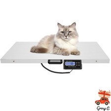 300kg Digitalwaage Paketwaage Veterinärwaage Große Tierwaage LCD Plattformwaage