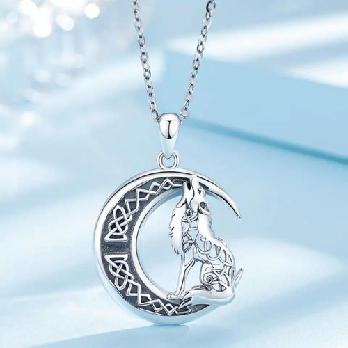 Halskette wolf mond - halskette,
