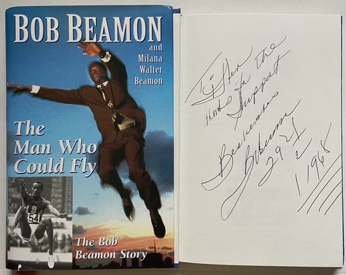 Bob beamon signiert buch - bob,
