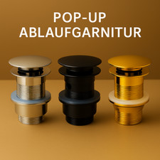 Ablaufgarnitur Waschbecken POP
