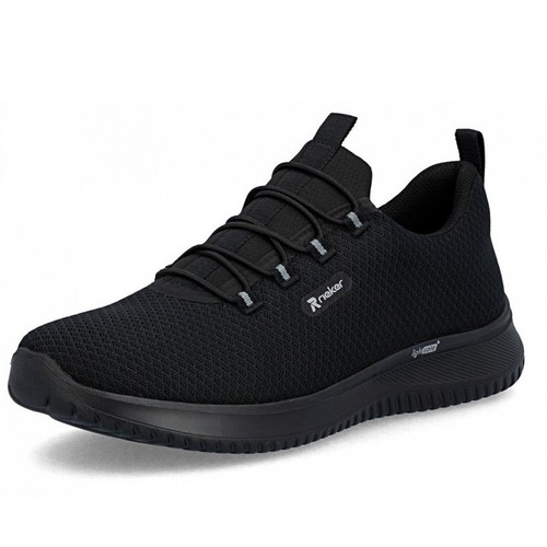 Rieker slipper schwarz - rieker,