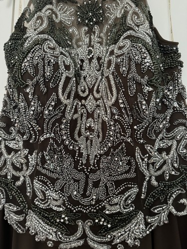 Abendkleid linie chiffon - abendkleid, a-linie