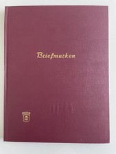Briefmarkenalbum mit Zusammendrucken und Markenheftchen