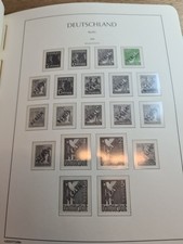 Berlin Leuchtturm Vordruck Berlin mit Marken ab 57 Kpl.** im Klemmbinder 