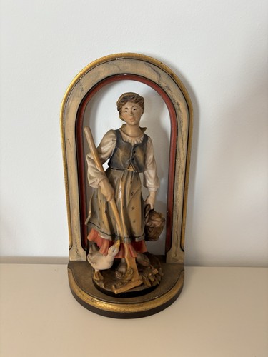 Holzfigur heiligenfigur hl - holzfigur,