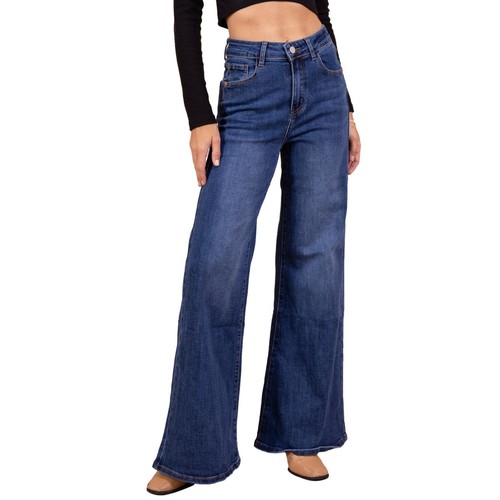 Jeans damen palazzo weite bein - jeans,