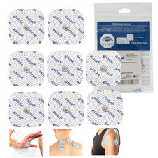 8 TENS Elektroden Pads Sanitas SEM Beurer EM 49 80kompatibel 5x5cm selbstklebend